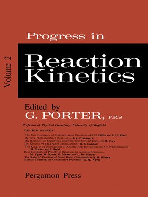 cover image of Progress in Reaction Kinetics, Volume 2